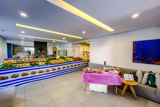 Área comum de apartamento para alugar com 1 quarto, 33m² em Sé, São Paulo