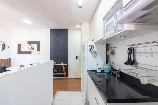 Cozinha  de apartamento para alugar com 2 quartos, 64m² em Centro, Osasco
