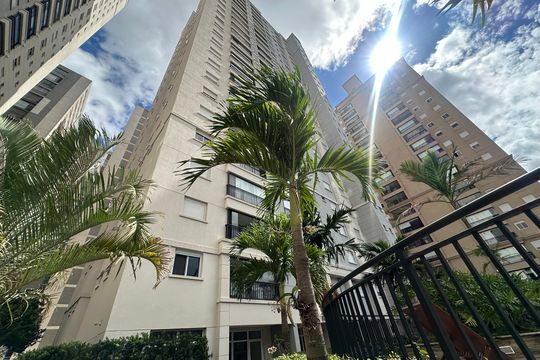 Fachada de apartamento à venda com 1 quarto, 64m² em Alphaville Empresarial, Barueri