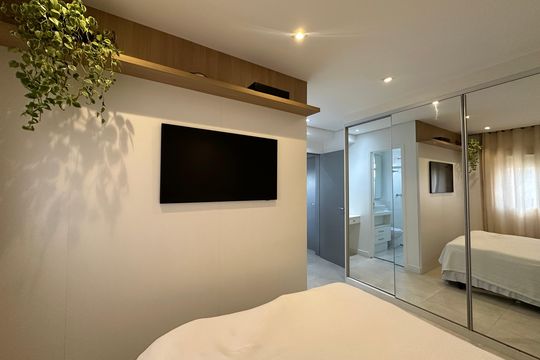 Suíte de apartamento à venda com 1 quarto, 64m² em Alphaville Empresarial, Barueri