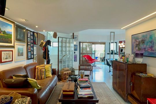 Sala de apartamento à venda com 1 quarto, 156m² em Jardins, São Paulo