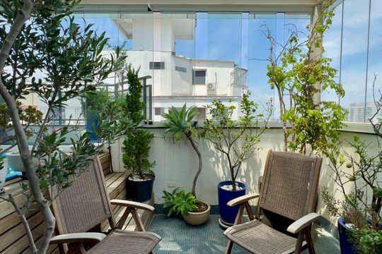 Varanda de apartamento à venda com 1 quarto, 156m² em Jardins, São Paulo