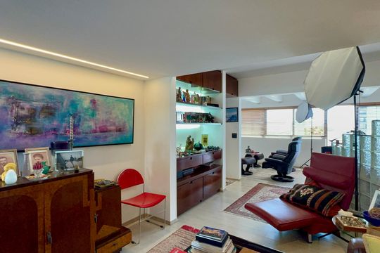 Sala de apartamento à venda com 1 quarto, 156m² em Jardins, São Paulo