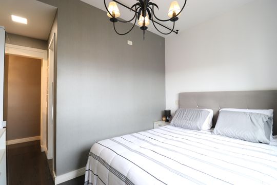 Suíte de apartamento à venda com 3 quartos, 88m² em Vila Anastácio, São Paulo