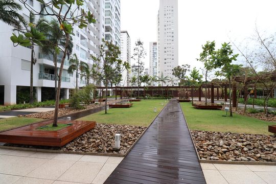 Área comum de apartamento à venda com 3 quartos, 88m² em Vila Anastácio, São Paulo