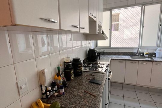 Cozinha de apartamento à venda com 2 quartos, 115m² em Itapoã, Belo Horizonte
