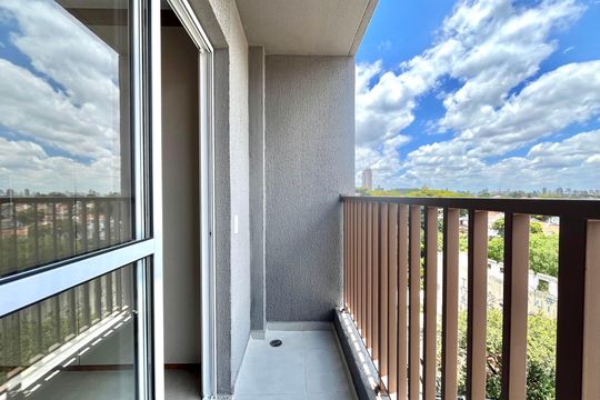 Varanda de kitnet/studio para alugar com 1 quarto, 26m² em Vila da Saúde, São Paulo