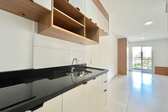 Cozinha de kitnet/studio para alugar com 1 quarto, 26m² em Vila da Saúde, São Paulo