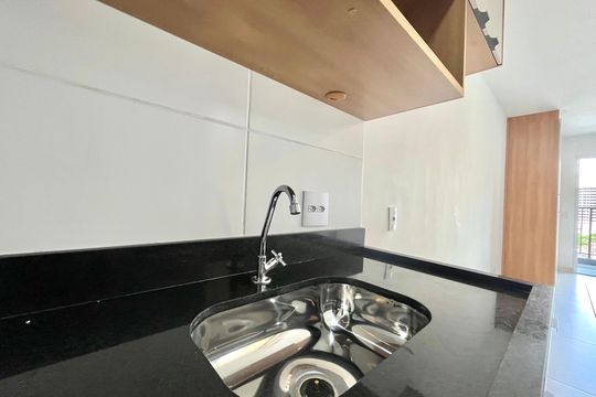 Cozinha de kitnet/studio para alugar com 1 quarto, 26m² em Vila da Saúde, São Paulo