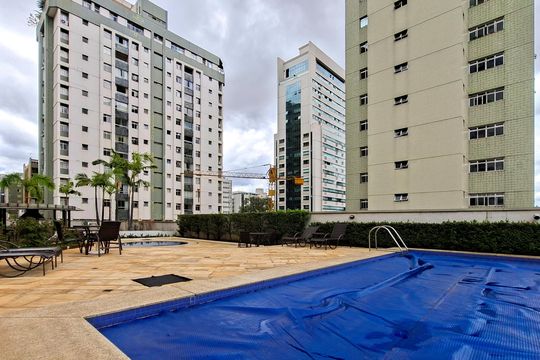 Área comum - Piscina de apartamento à venda com 3 quartos, 116m² em Savassi, Belo Horizonte
