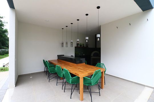 Área Comum - Churrasqueira de apartamento para alugar com 2 quartos, 35m² em Santa Maria, Santo André