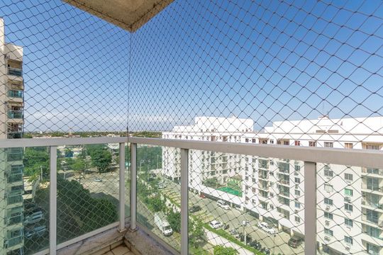 Varanda da Sala de apartamento à venda com 3 quartos, 85m² em Penha, Rio de Janeiro