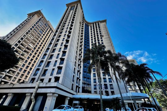 Fachada de apartamento à venda com 1 quarto, 45m² em Nova Piraju, São Paulo