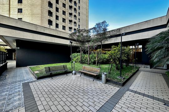 Área comum de apartamento à venda com 1 quarto, 45m² em Nova Piraju, São Paulo