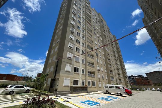 Fachada do bloco de apartamento para alugar com 2 quartos, 40m² em Inhaúma, Rio de Janeiro