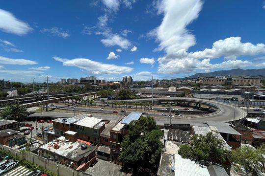 Vista do Quarto 1 de apartamento para alugar com 2 quartos, 40m² em Inhaúma, Rio de Janeiro