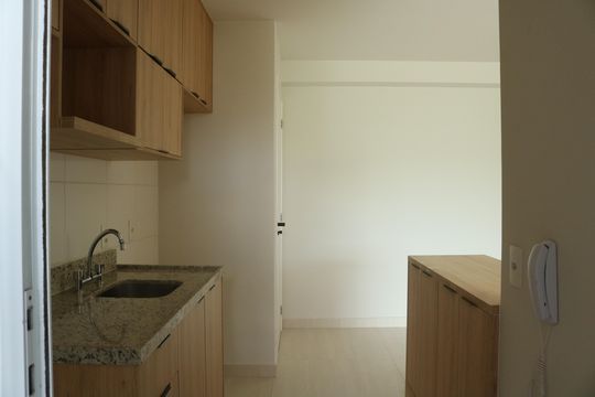 Cozinha de apartamento à venda com 2 quartos, 65m² em Barra Funda, São Paulo