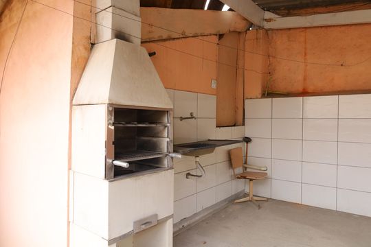 Área comum - Churrasqueira de casa para alugar com 2 quartos, 60m² em Vila Carmosina, São Paulo