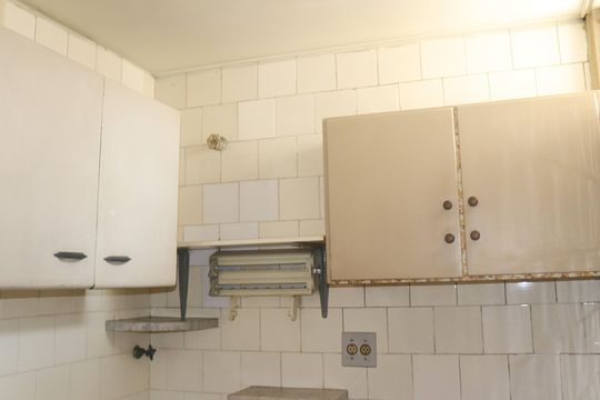 Sala/Cozinha de kitnet/studio à venda com 1 quarto, 37m² em Consolação, São Paulo