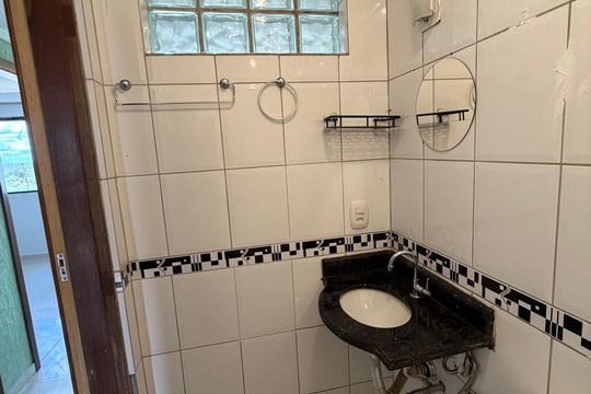 Banheiro Social de apartamento para alugar com 2 quartos, 67m² em Taguatinga, Brasília