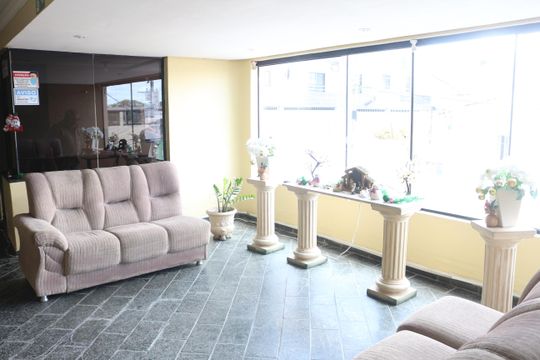 Hall social de apartamento para alugar com 2 quartos, 61m² em Nova Gerti, São Caetano do Sul