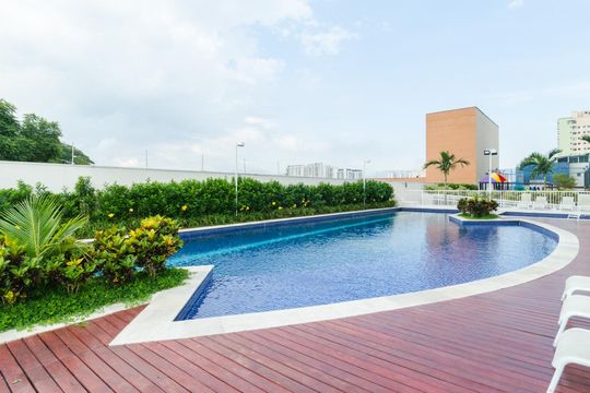 Área comum - Piscina de apartamento à venda com 3 quartos, 128m² em Campestre, Santo André