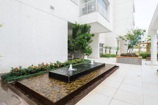 Área comum de apartamento à venda com 3 quartos, 128m² em Campestre, Santo André