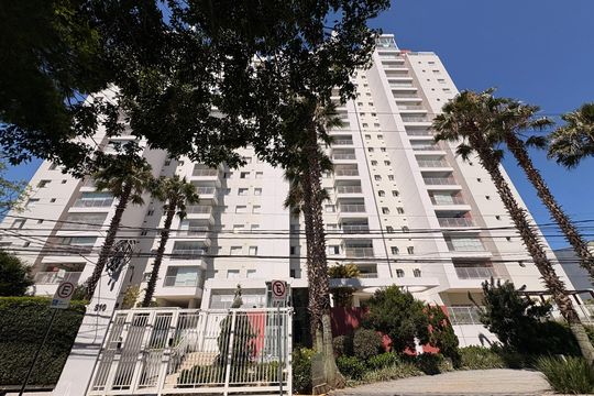 Fachada de apartamento à venda com 3 quartos, 128m² em Campestre, Santo André