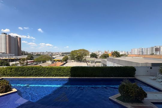 Vista da varanda de apartamento à venda com 3 quartos, 128m² em Campestre, Santo André