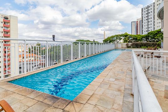 Área comum - Piscina de apartamento à venda com 3 quartos, 82m² em Jaguaré, São Paulo