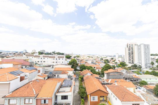 Vista da Suíte de apartamento à venda com 2 quartos, 52m² em Vila Gustavo, São Paulo