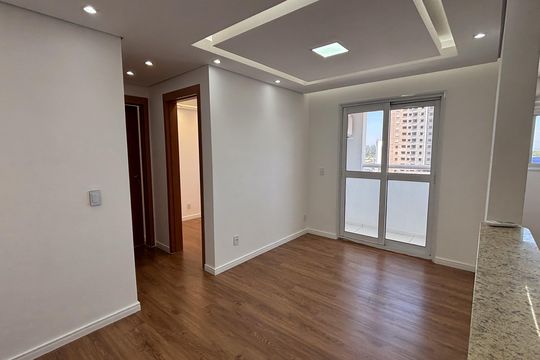 Sala de apartamento para alugar com 2 quartos, 46m² em Jardim California, Jacareí