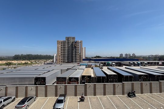 Vista da Varanda da Sala de apartamento para alugar com 2 quartos, 46m² em Jardim California, Jacareí