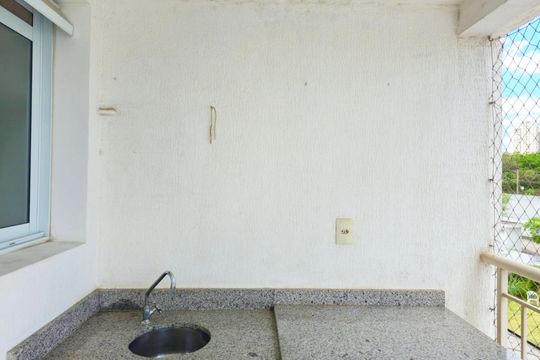 Varanda da Sala de apartamento para alugar com 2 quartos, 71m² em Vila Antonieta, Guarulhos