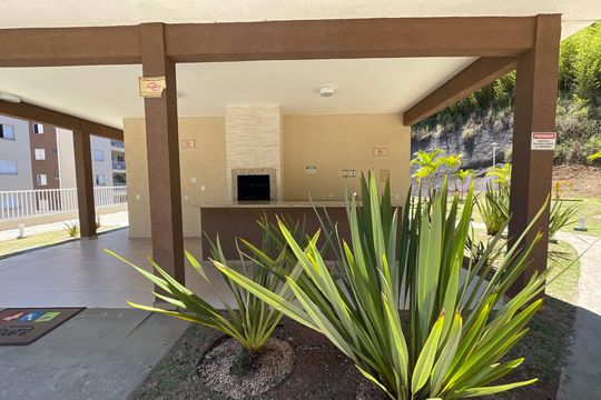 Área comum - Churrasqueira de apartamento para alugar com 2 quartos, 52m² em Lajeado, Cotia