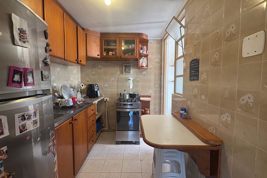 Cozinha de apartamento à venda com 2 quartos, 59m² em Pátria Nova, Novo Hamburgo