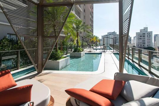 Área comum - Piscina de apartamento para alugar com 2 quartos, 78m² em Vila Mariana, São Paulo