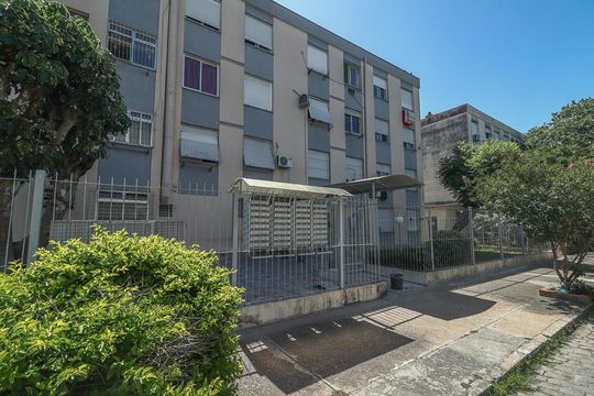 Fachada de apartamento à venda com 1 quarto, 42m² em Jardim Dona Leopoldina, Porto Alegre