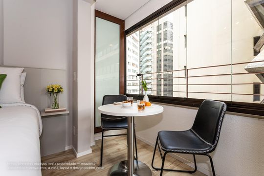Apartamento para alugar com 1 quarto, 22m² em Cerqueira César, São Paulo