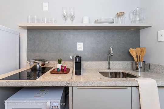 Apartamento para alugar com 1 quarto, 22m² em Cerqueira César, São Paulo