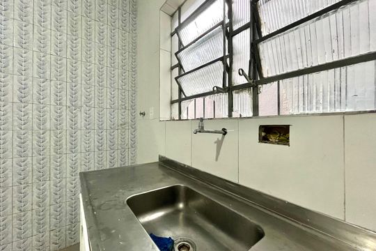 Cozinha de casa para alugar com 1 quarto, 65m² em Americanópolis, São Paulo