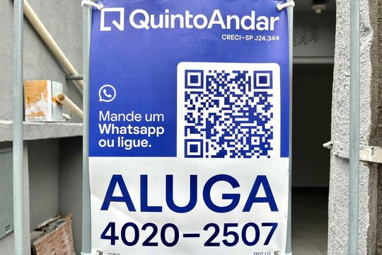 Plaquinha de casa para alugar com 1 quarto, 65m² em Americanópolis, São Paulo