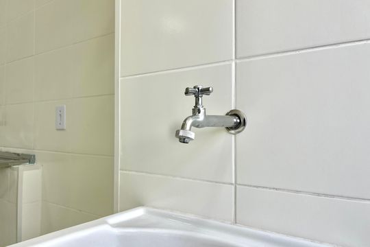 Área de Serviço de apartamento à venda com 2 quartos, 33m² em Jardim Itacolomi, São Paulo