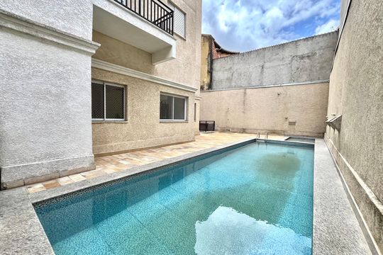Área comum - Piscina de apartamento à venda com 2 quartos, 33m² em Jardim Itacolomi, São Paulo