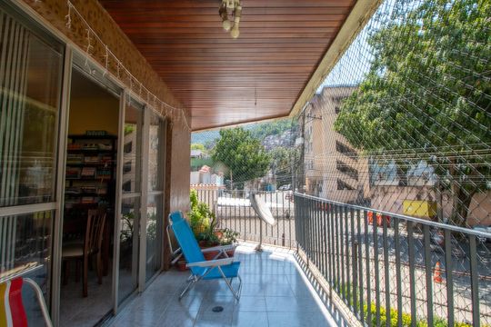 Sala Varanda de apartamento para alugar com 3 quartos, 110m² em Tijuca, Rio de Janeiro