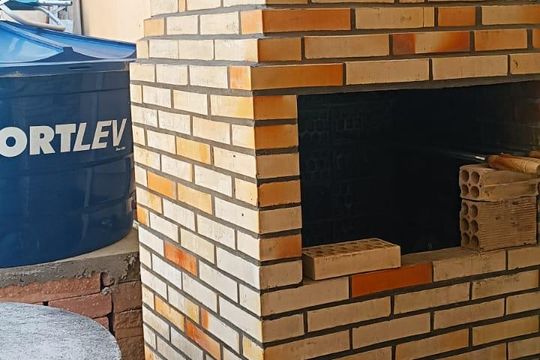 Área externa de casa à venda com 2 quartos, 94m² em Bela Vista, Alvorada