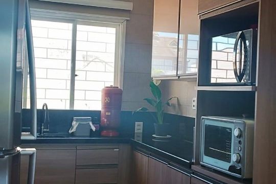 Cozinha de casa à venda com 2 quartos, 94m² em Bela Vista, Alvorada