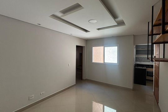 Sala - Sala de Jantar de apartamento à venda com 2 quartos, 112m² em Vila Tibiriçá, Santo André