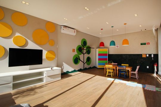 Área comum de apartamento para alugar com 2 quartos, 48m² em Parque Campolim, Sorocaba