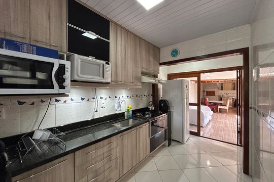 Cozinha de casa à venda com 2 quartos, 59m² em Arroio da Manteiga, São Leopoldo